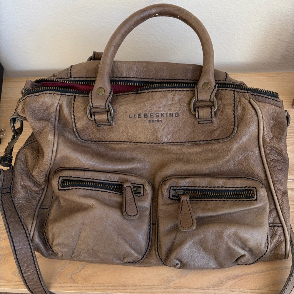 Liebeskind Tan Leather bag